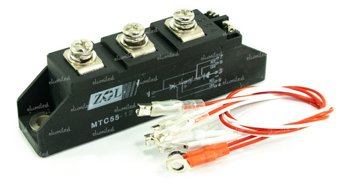 Mtc55-12 Semi-pack Tiristor-tiristor 55a 1200v