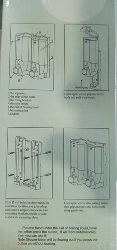 Imagen 4 de 8 de Dispensador De Jabón Liquido