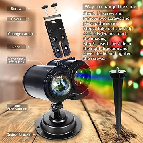 Lámpara De Proyector De Cuarto, Regalo Para Niños