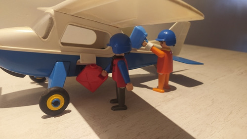 Imagen 3 de 7 de Playmobil Avioneta 3788 Antex Completo Vehiculo Avion