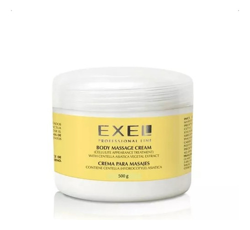 Crema Masajes Centella Asiatica 500g Exel