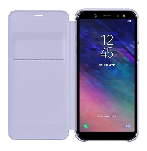Funda Samsung Galaxy A6 Plus Flip Wallet Original