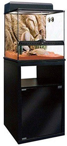 Exo Terra Terrarium Cabinet, Natural Reptile Terrarium Stand