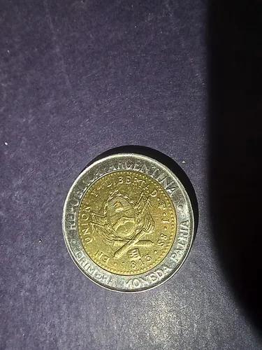 Moneda De 1 Peso Colecciónable Con Error De Tipeo Provingia (Usado)