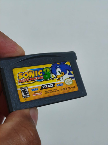 Juego Nintendo Gameboy Gba Sonic Advance 3 Colección Vintage (Usado)
