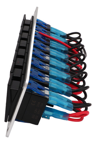 Panel De Interruptores Basculantes, 8 Bandas, 1224 V, 5 Pine