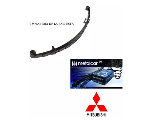 Ballesta Canter 97-08 Fuso 98-10 F84 12-15 1ra Delantero Lh-