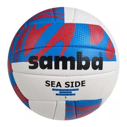 Pelota Volley Samba Sea Side Turquesa Rojo Sam56057-165