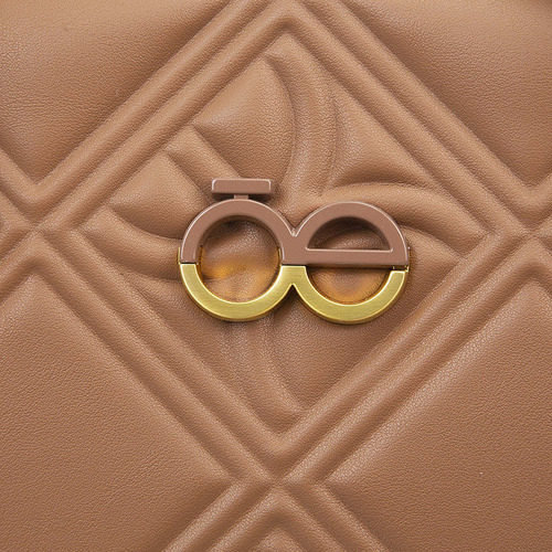 Bolsa Satchel Cloe Yaxim Grande Color Marrón