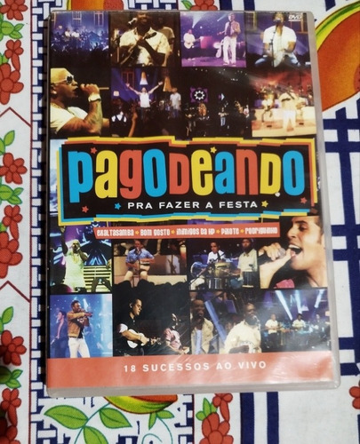 Dvd Pagodeando Para Fazer A Festa.