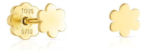 Pendientes Flor De Oro Tous Basics