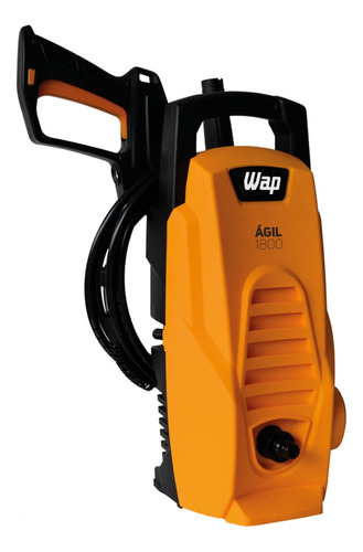 Lavadora de alta pressão Wap Ultra Ágil 1800 amarela e preta de 1400W com 1300psi de pressão máxima 127V