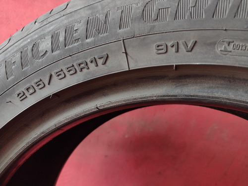 Pneu 205 55 Aro 17 Goodyear Efficientgrip Performance Usado V (Usado)