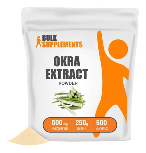 Bulk Supplements | Okra Extract | 250g | 500 Services