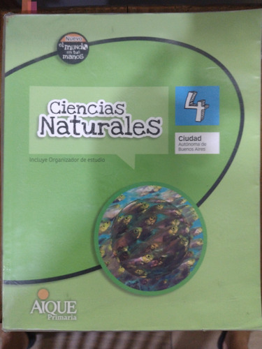 Libro Ciencias Naturales 4 Ciudad Autónoma De Bsas 