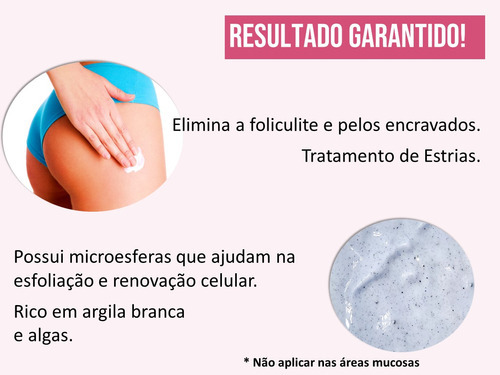 Crema Reafirmante para Glúteos Contra Estrías, Celulitis y Glúteos Flácidos