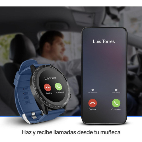 Smart Watch Bluetooth Multitouch Con Altavoz Y Micrófono
