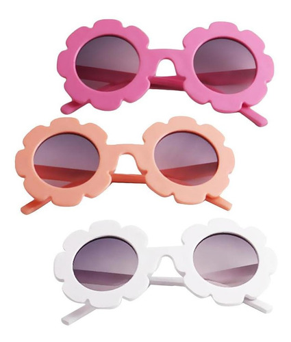 3 Pares De Gafas De Sol Uv400 Para Bebés, Niños Y Niñas,