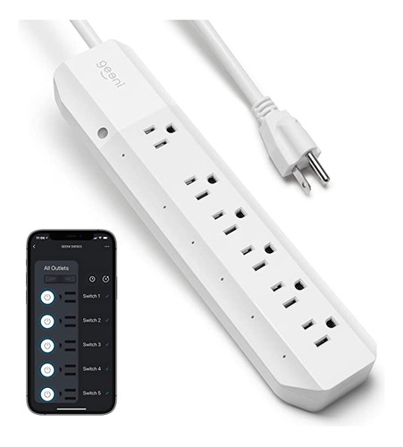 Geeni Surge Smart - Protector De Sobretensión Wi-fi (no Re.