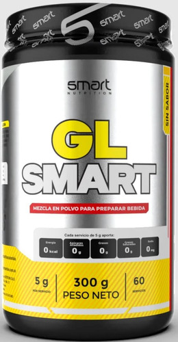 Glutamina Sin Sabor 300gr Smart