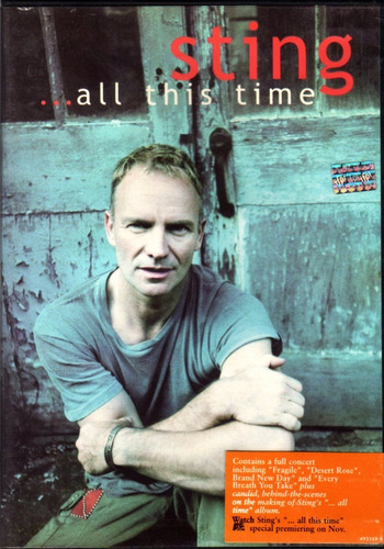 Sting - All This Time / Dvd Original