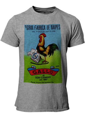 Playera La Loteria 1 El Gallo