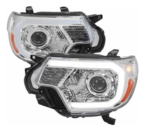 Faros Led Toyota Tacoma Con Proyector 2012 2013 2014 2015