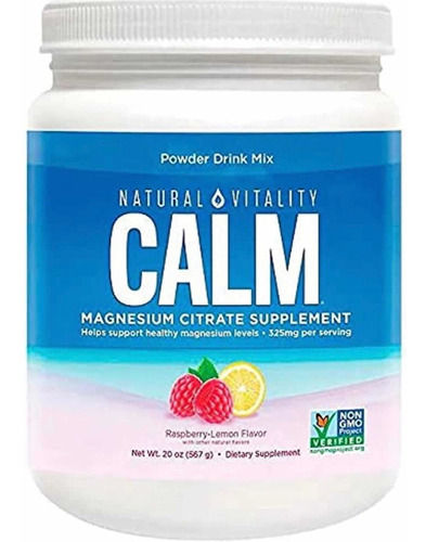 Natural Vitality Calm Citrato De Magnesi - g a $326