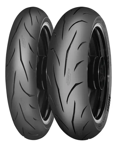Par De Pneu Mitas 120/70zr17 + 180/55zr17 Sportforce +