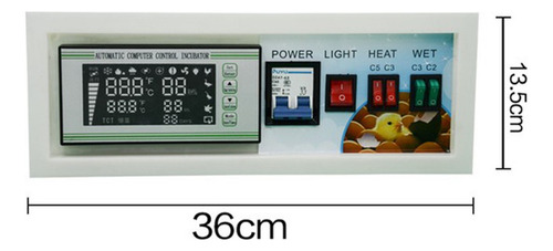 Xm-18se Controlador De Incubadora Control Automático Sensor