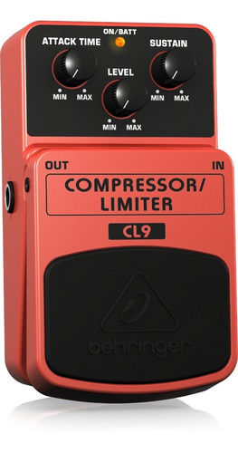 Behringer Cl9 Compressor Limiter Pedal Compresor Limitador