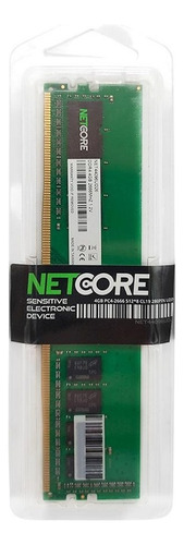 Memória Ram Netcore de 4gb Ddr4 2666mhz para Desktop