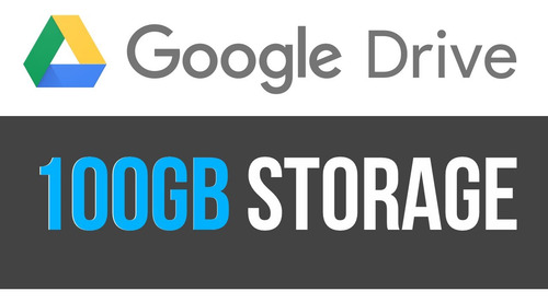 Google Drive 100gb Almacenamiento De Por Vida
