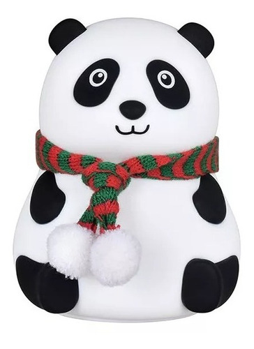 Lámpara Quitamiedos Suave Para Niños Oso Panda Sensor