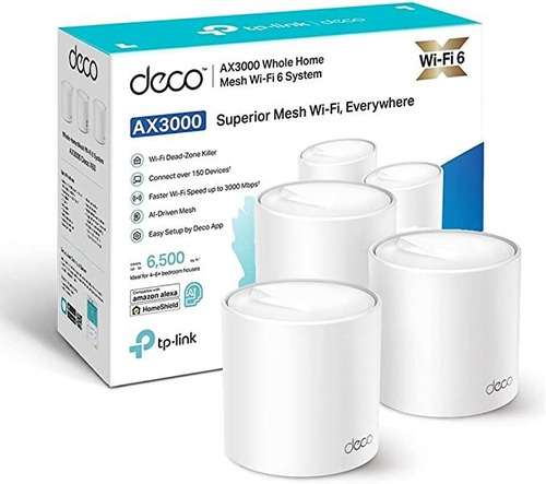 Malla Tp-link Deco X50 3-pack Wifi 6 Ax3000 Dual Band 600 M2