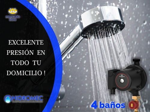 Imagen 4 de 9 de Bomba Presurizadora Grundfos Upa 120 Automatica Para 4duchas