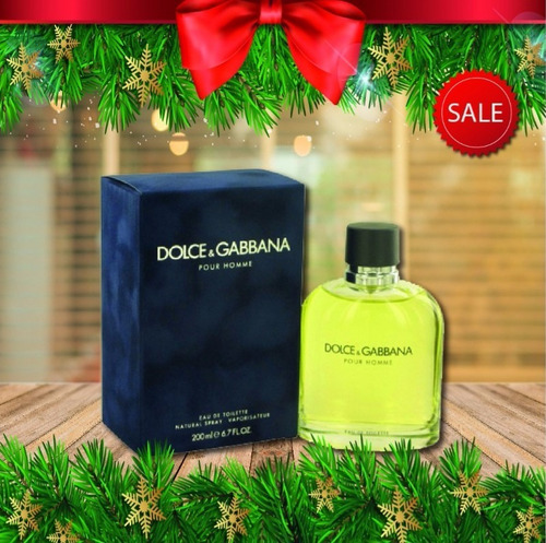 Dolce&gabbana Pour Homme 200ml Oferta Navidad!