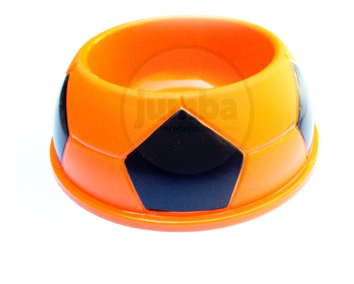 Imagen 3 de 4 de Comedero Para Perros Gatos Involcable Perro Gato Futbol