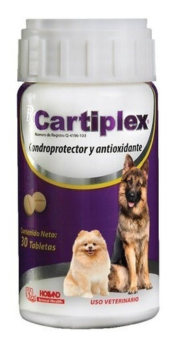 Cartiplex 30 Tabs Holland Condroprotector Perro