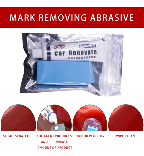 Kit De Eliminación De Arañazos Para Automóviles D, Esmalte C
