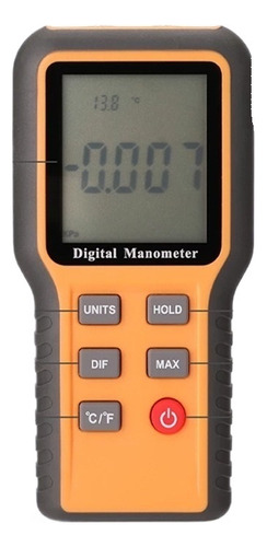 Manómetro Digital Portátil Profesional+vacuómetro. Z