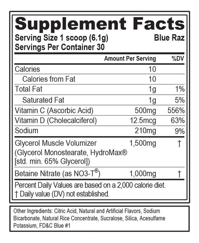 Evlution Nutrition Pump Mode Booster De Óxido Nítrico Para A