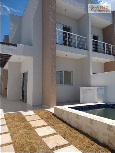 Sobrado Com 3 Dormitórios À Venda, 115 M² Por R$ 480.000,00 - Balneário Tupy - Itanhaém/sp - So0174