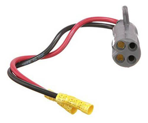 Conector Motor Eléctrico 2 Pines, 12-24-36v.