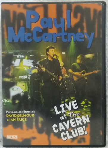 Dvd Paul Mccartney Live At The Cavern Club David Gilmour | MercadoLivre
