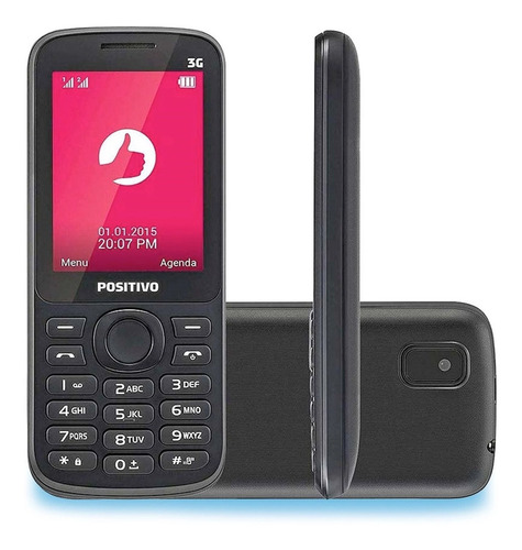 Celular Positivo Dual P30 3g Rádio Fm Mp3 Bluetooth Outlet