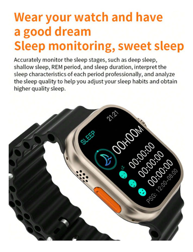 Reloj Inteligente 7+1 Ultra De Llamadas Bluetooth Smartwatch
