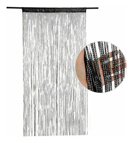 A Cortina De Cordón, Separador De Ambientes, Cortinas Par