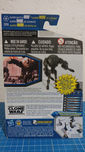 Super Battle Droid Star Wars The Clone Wars 2010 (Usado)