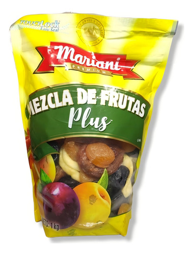 Mezcla De Frutas Plus Mariani 1 Kg Frutos Deshidratados
